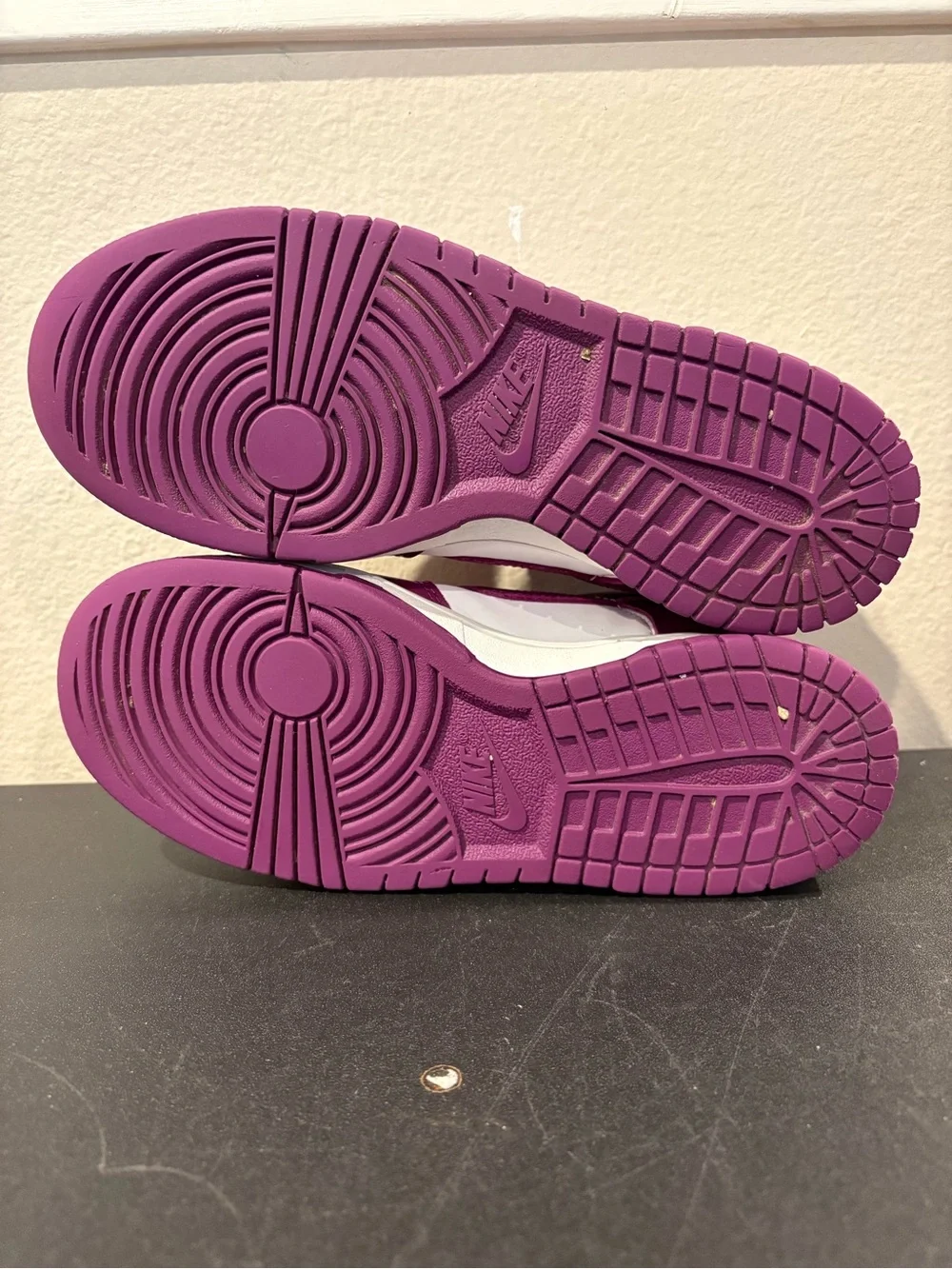 Nike Dunk Low Purple Viotech GS White Kids Shoes Youth Sz 4.5Y (FB9109-110)